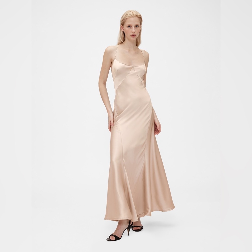 GAP Studio Satin Slip Dress